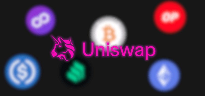 Tokens traded on Uniswap